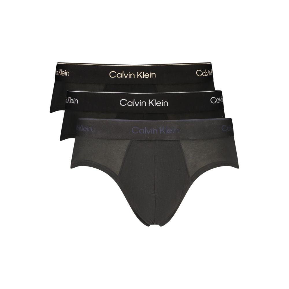 Caleçon Calvin Klein noir en coton pour homme