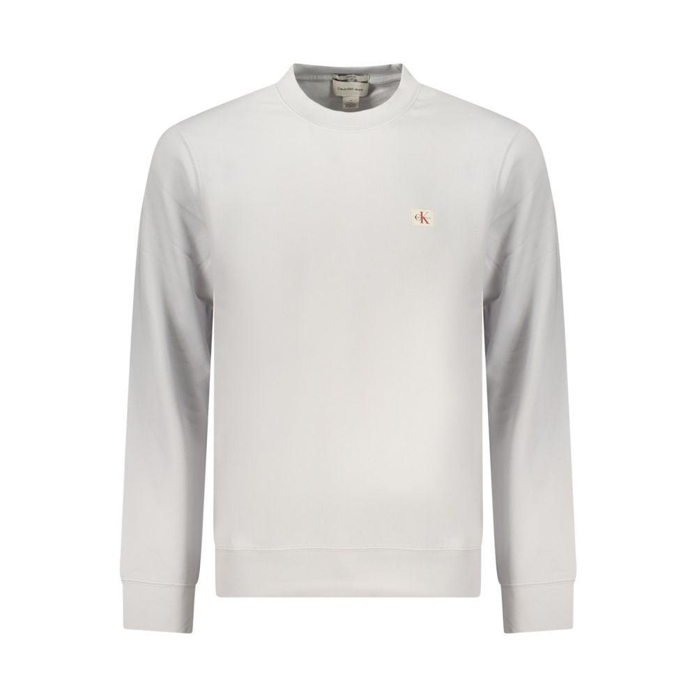 Sweat-shirt Calvin Klein gris en coton pour homme