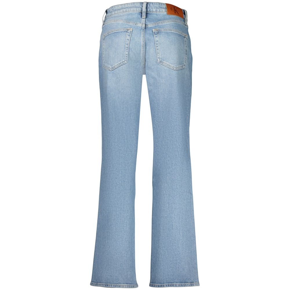 Jean en coton Azzurro pour femme Calvin Klein