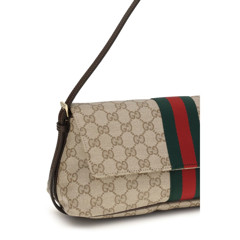 Gucci Handtasche aus beiger Baumwolle