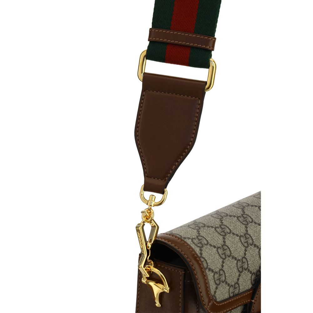 Gucci Braune Polyethylen-Umhängetasche