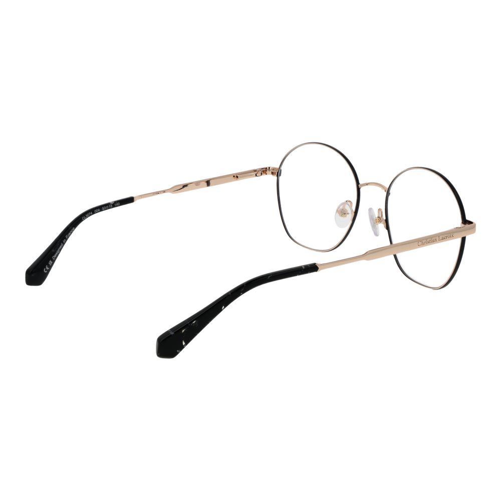 Christian Lacroix Beige Edelstahlbrille (Fassungen)
