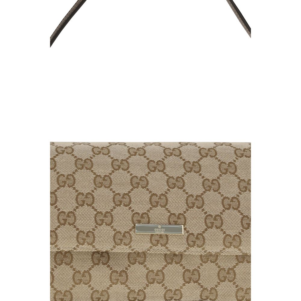 Sac à bandoulière Gucci en tissu marron
