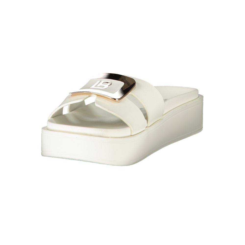 Laura Biagiotti Bianco Damen Sandale