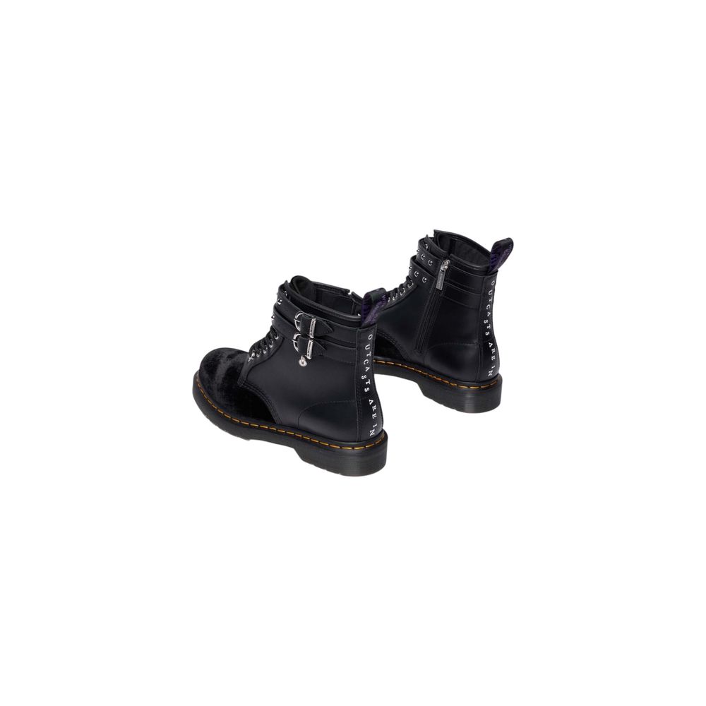 Dr. Martens schwarze Schnürstiefel aus Leder