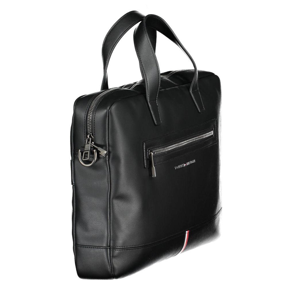 Tommy Hilfiger Schwarze Herren-Aktentasche