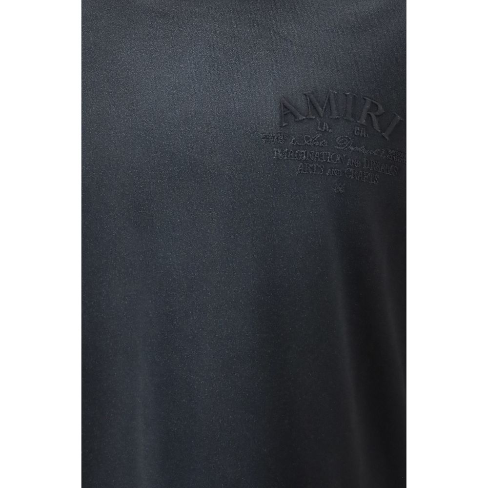 T-shirt en coton noir Amiri