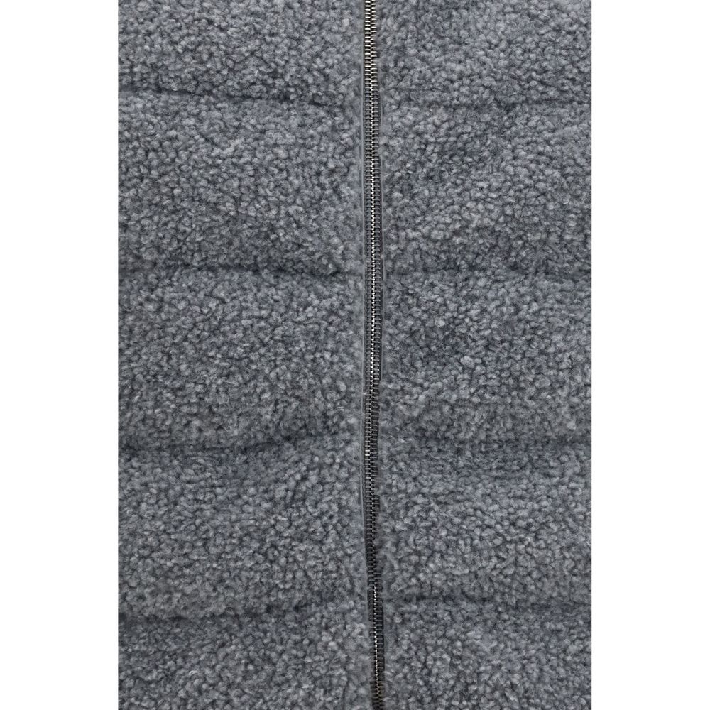 Veste sans manches Herno en polyester gris