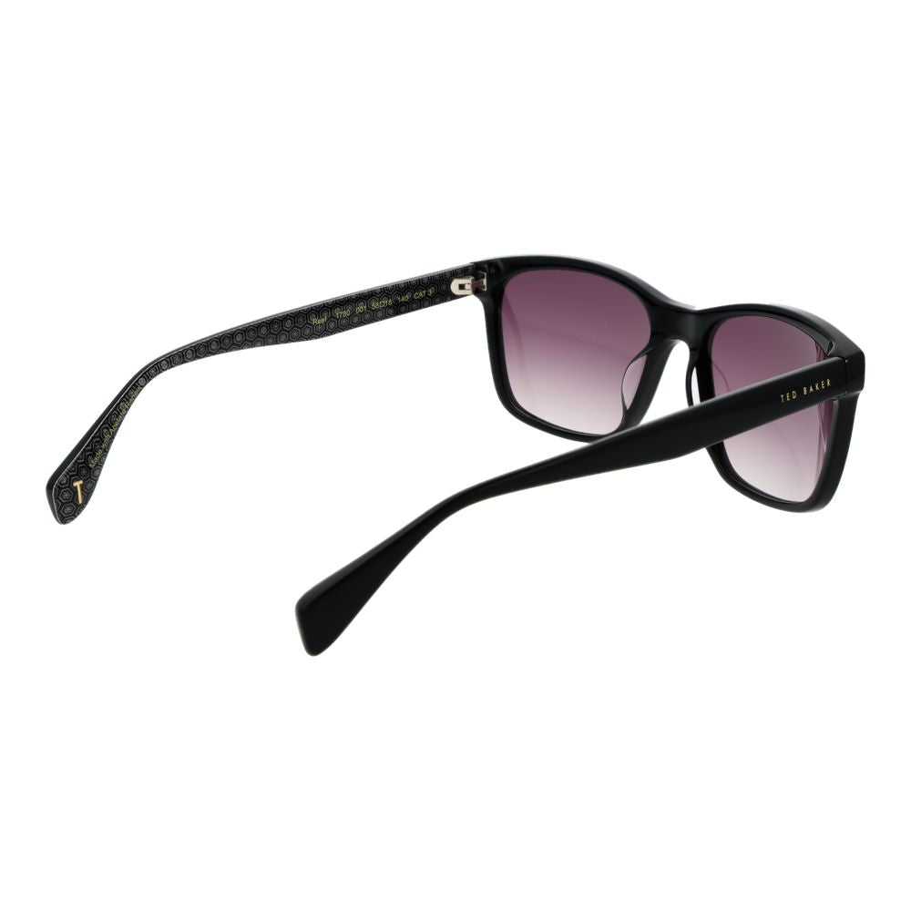 Lunettes de soleil Ted Baker noires en acétate