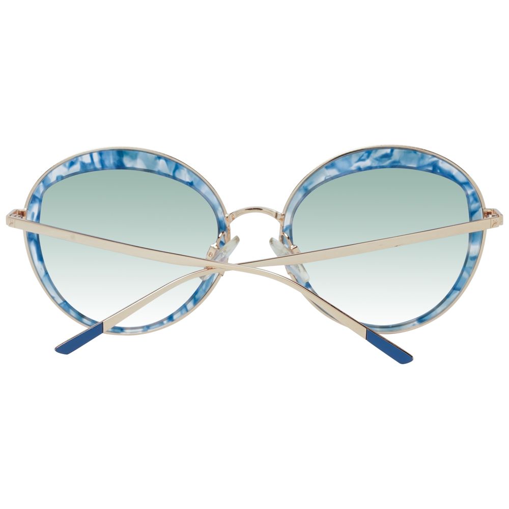 Ana Hickmann Blue Metal Sunglasses