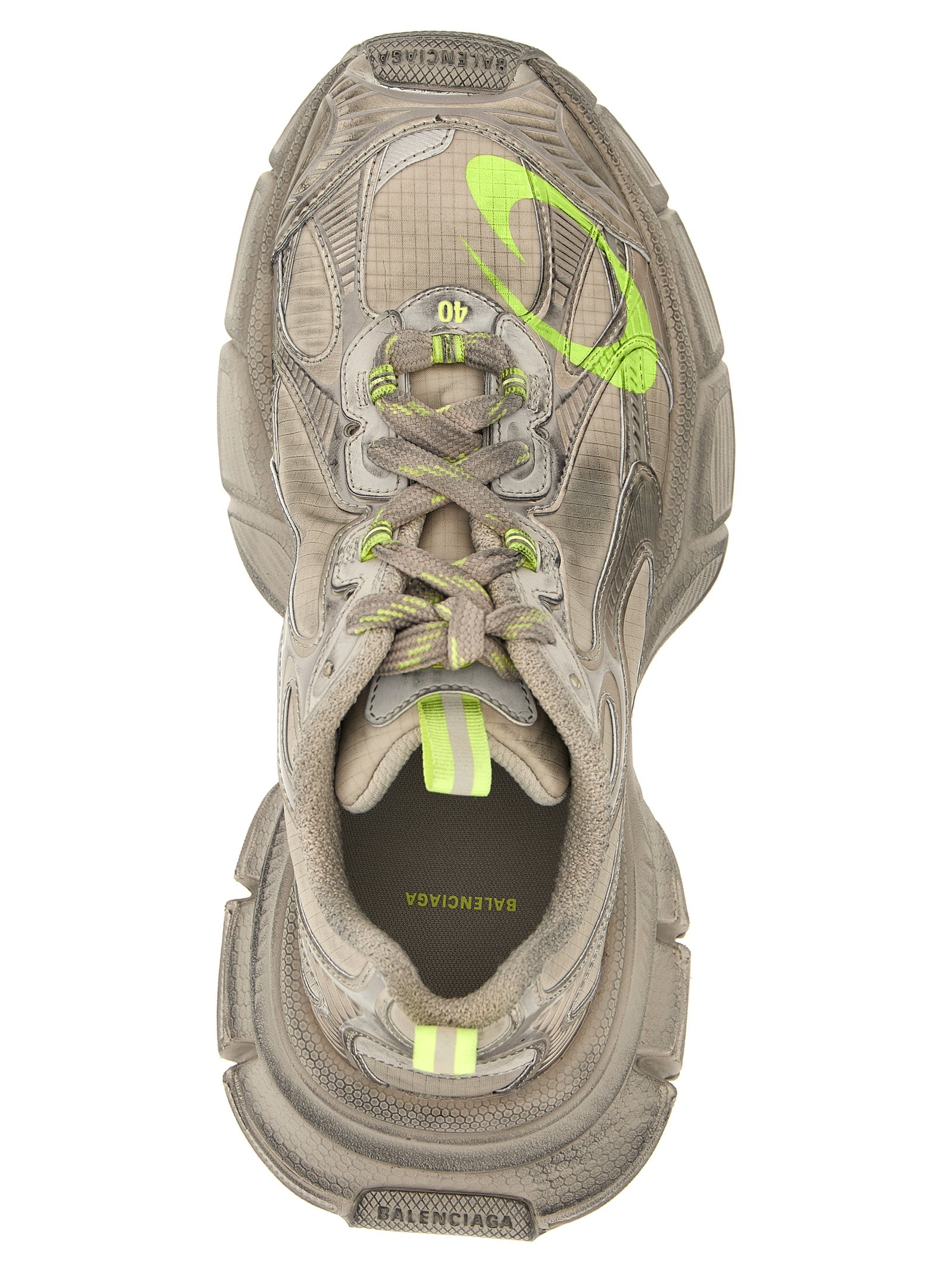 Balenciaga Gray Athletic Sneakers
