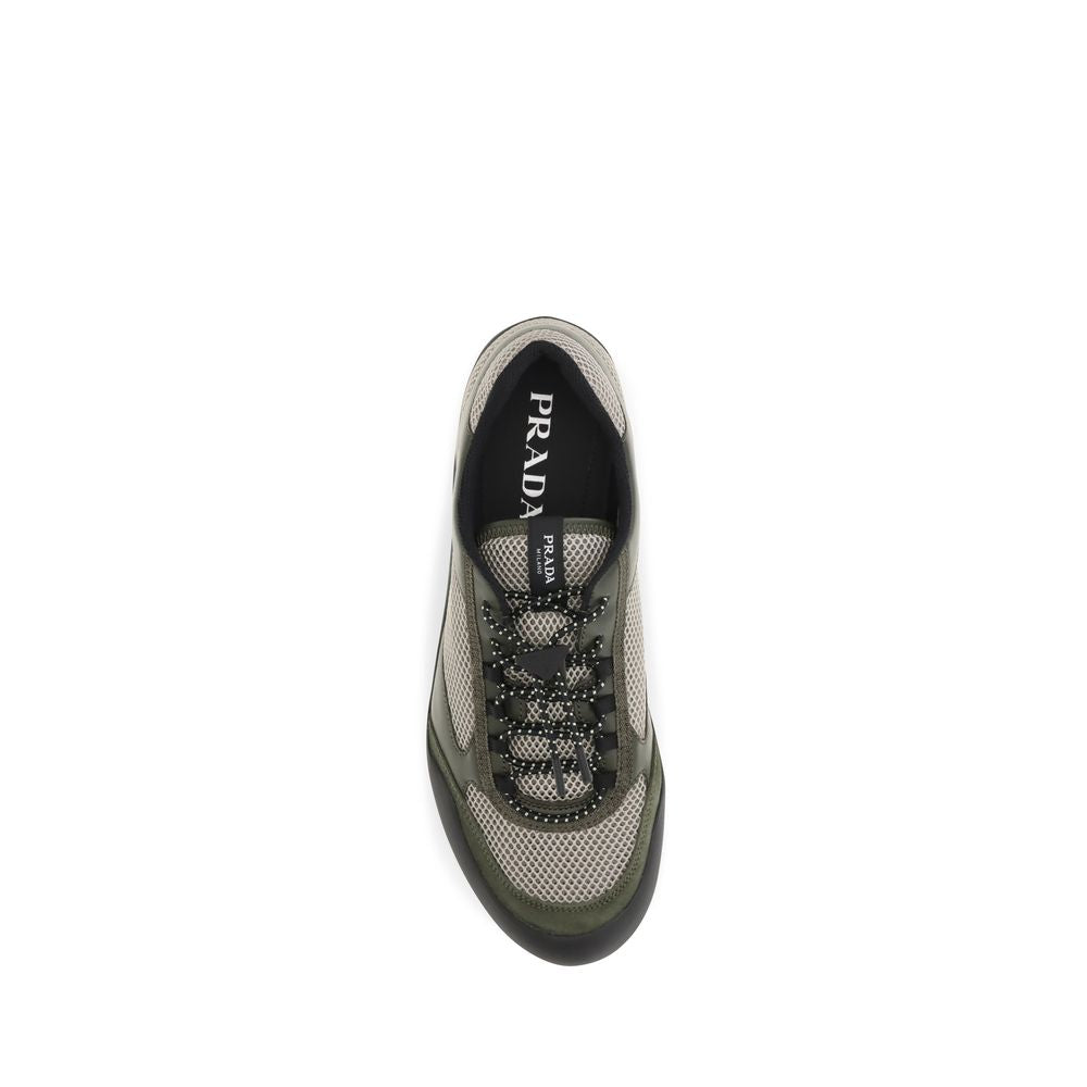 Prada Bicolor Athletic Sneakers