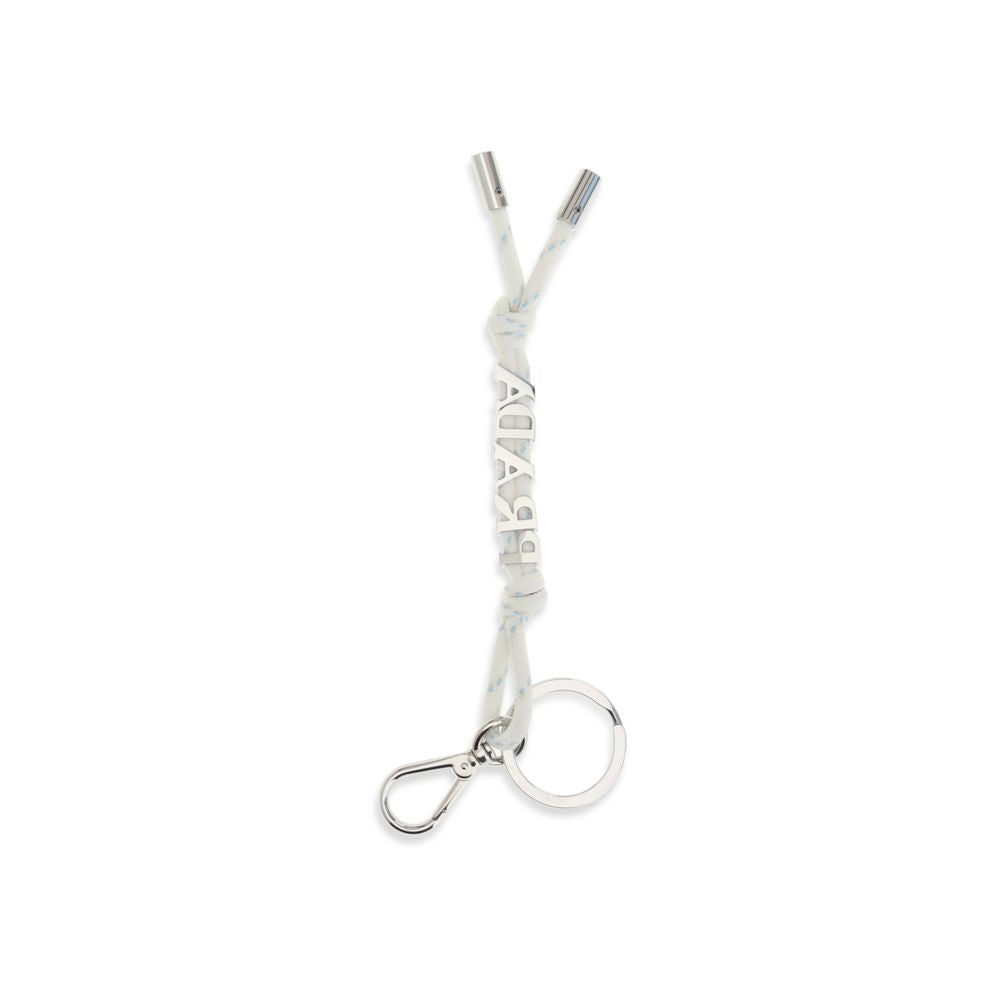 Prada White Keychain