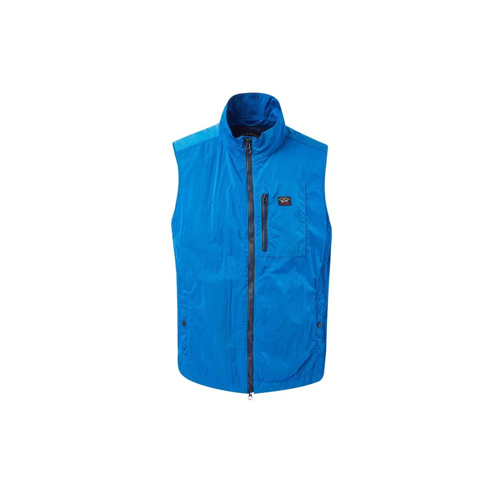 Paul & Shark Blue Sleeveless Jacket