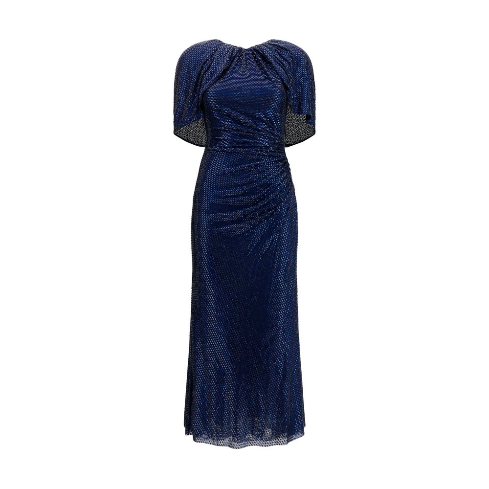 Self-Portrait Blue Cocktail Dress