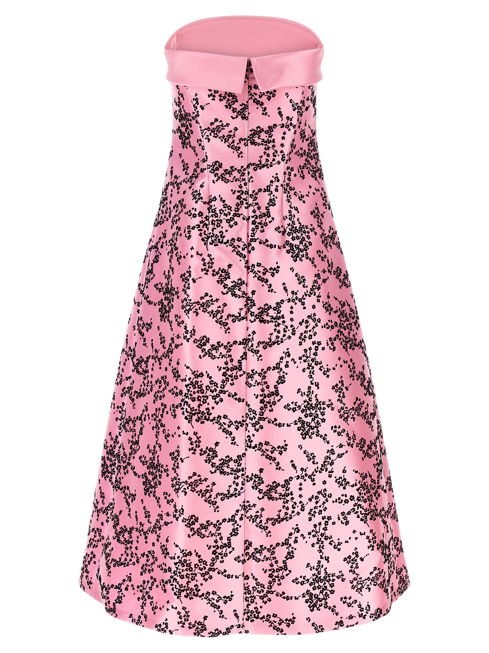 Alberta Ferretti Multicolor Midi Dress