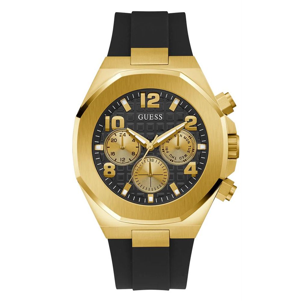 Guess Black Synthetic Dress Watch