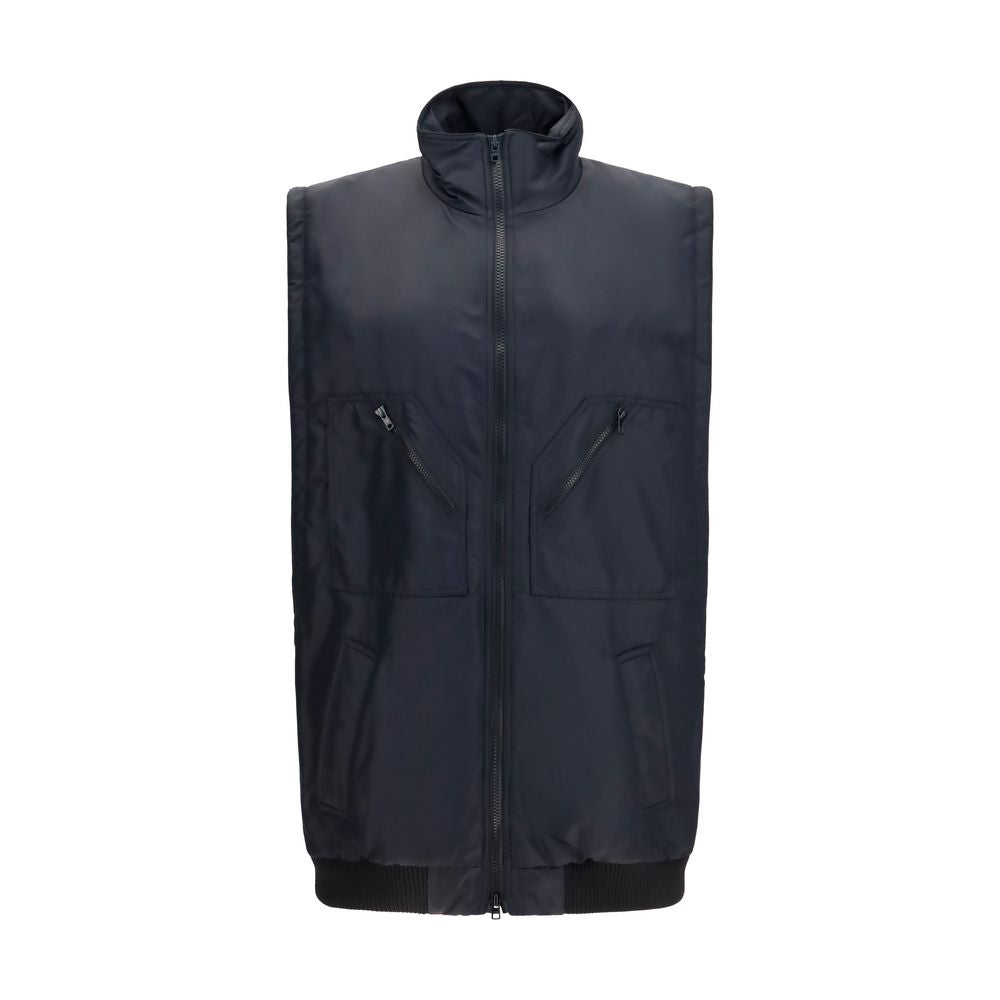 MM6 Black Sleeveless Jacket