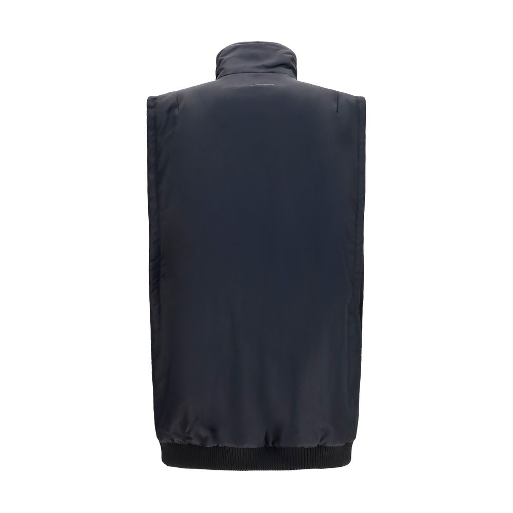 MM6 Black Sleeveless Jacket
