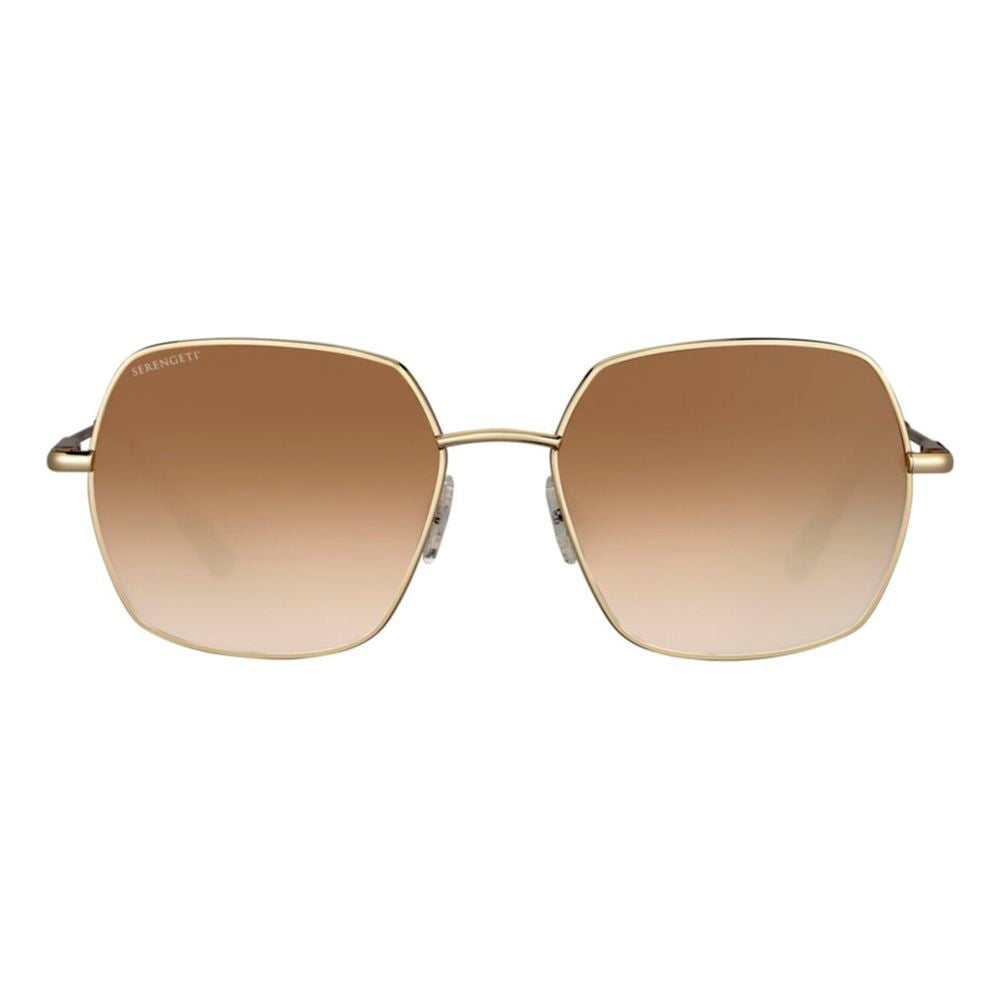 Serengeti Gold Metal Sunglasses