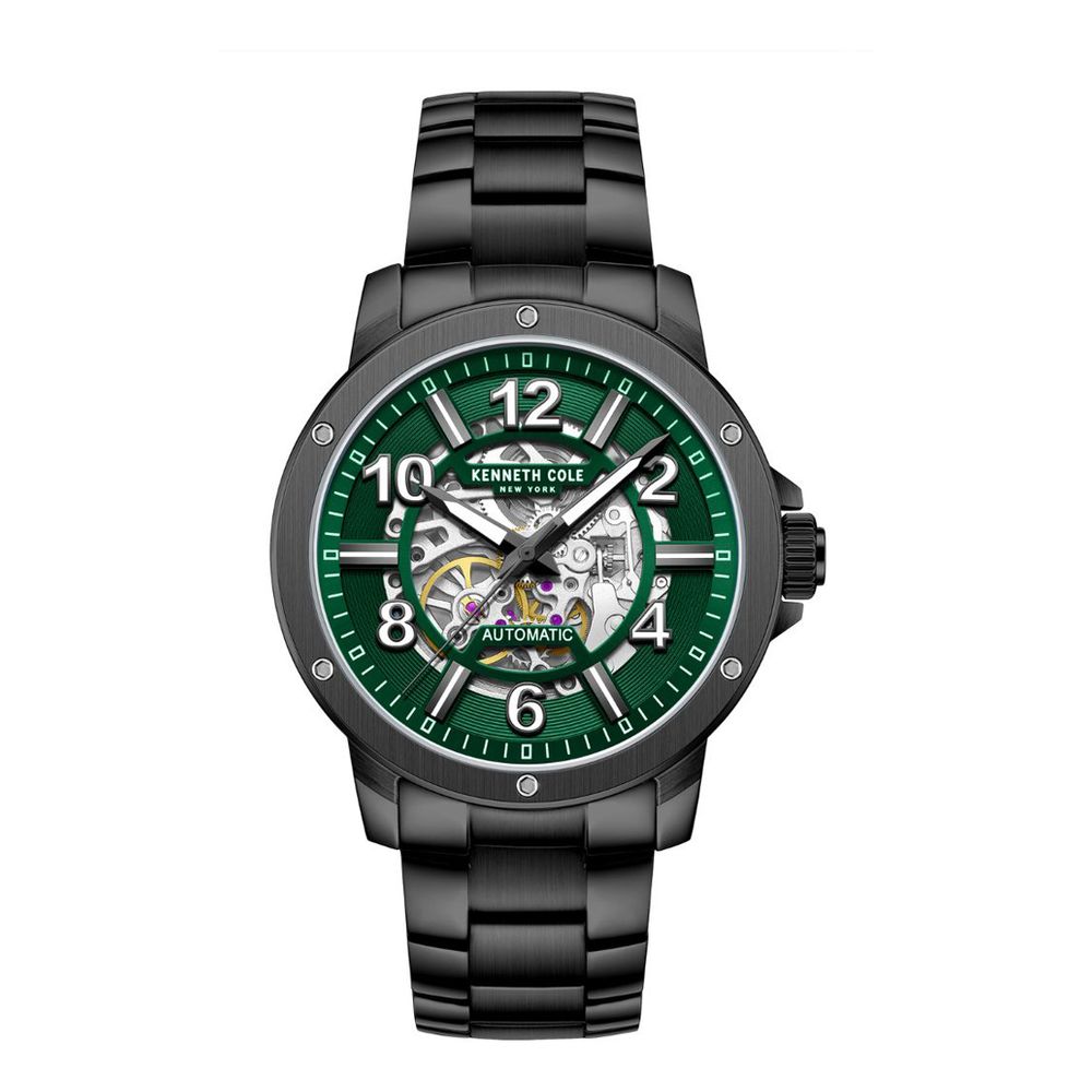 Kenneth Cole Gray Stainless Steel Dress Watch