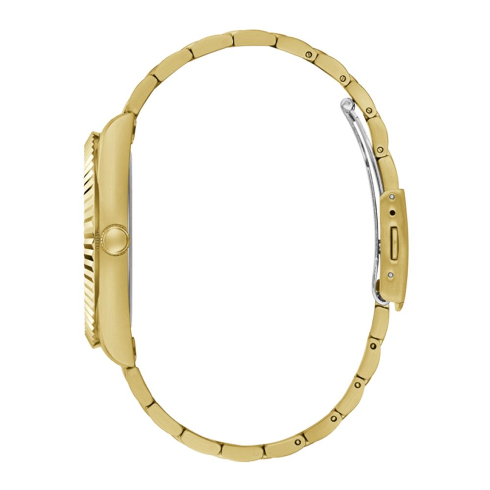 Guess Gold Stainless Steel Dress Watch