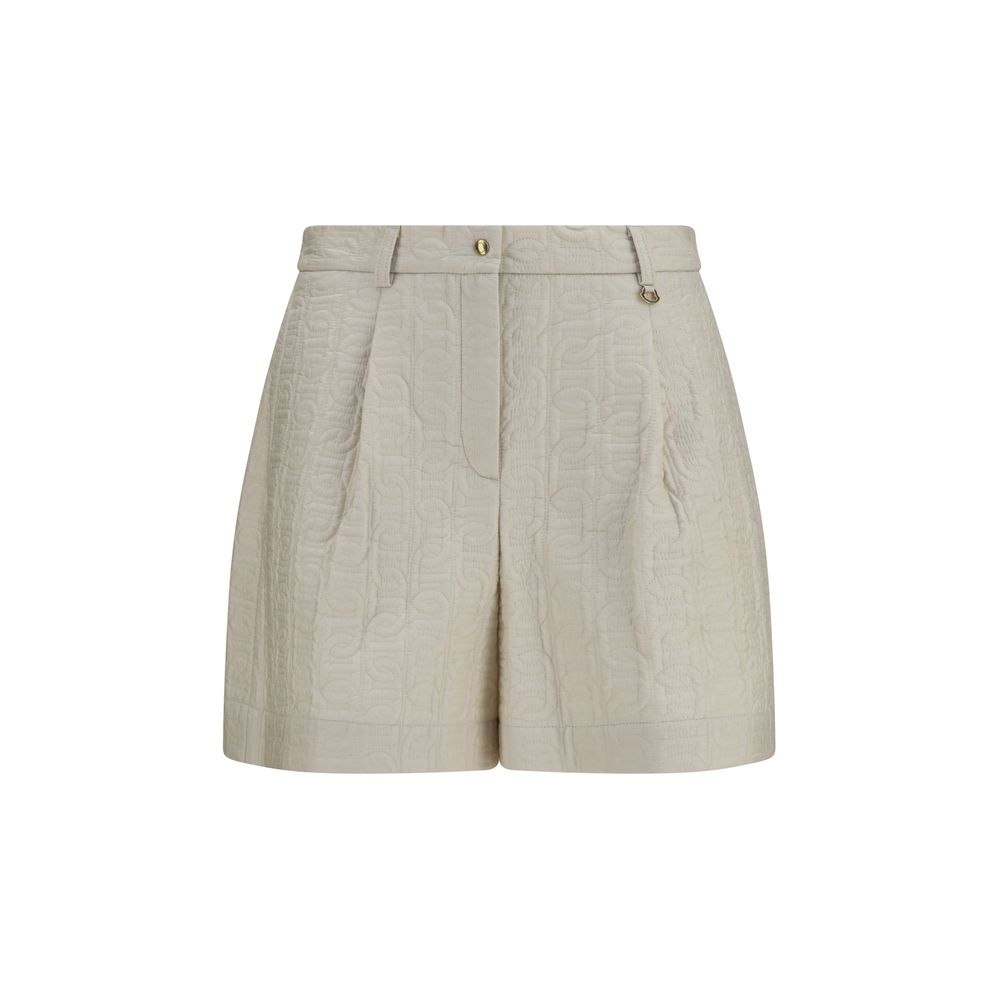 Moncler Beige Bermuda Shorts
