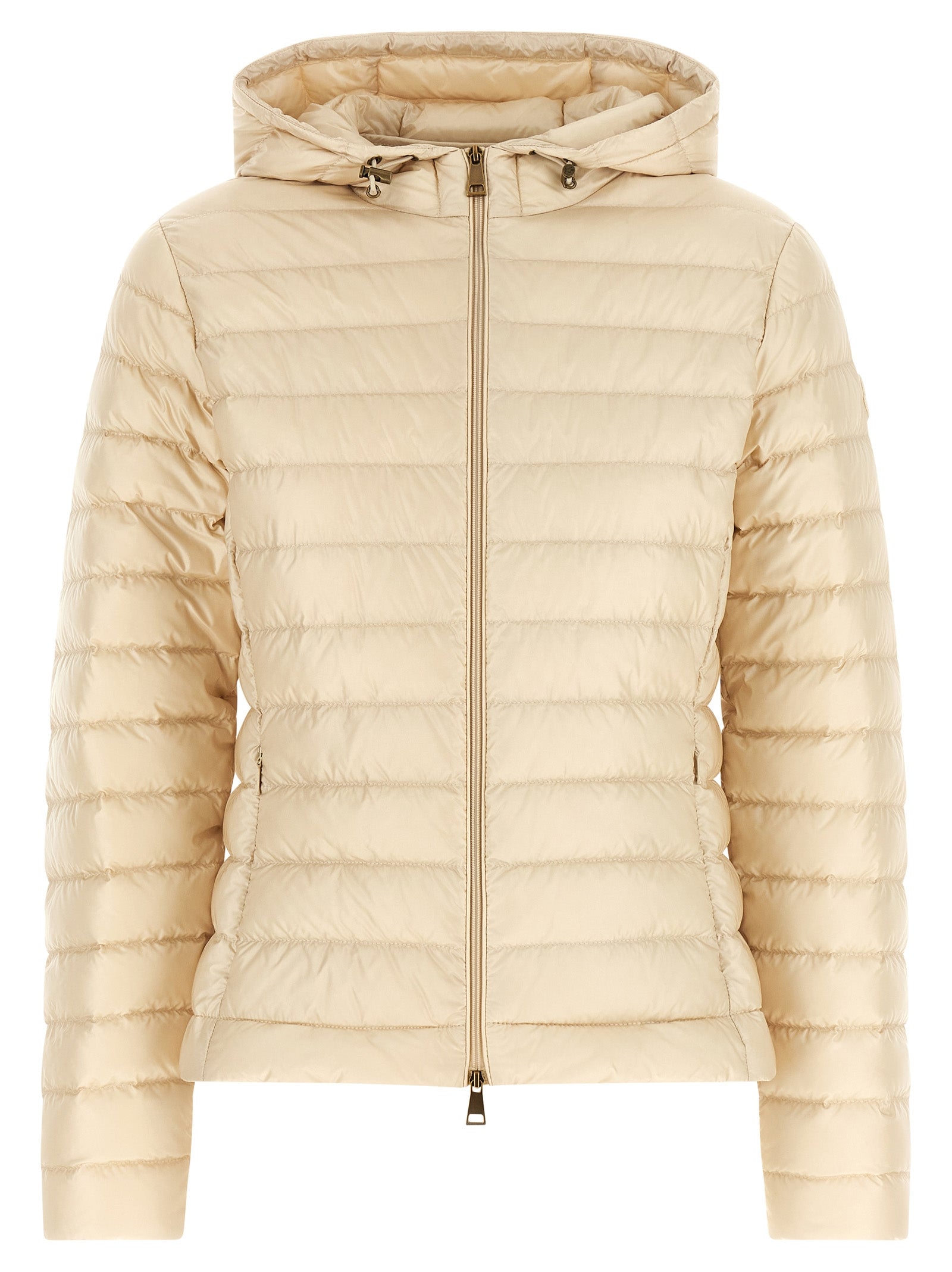 Moncler Beige Full-Length Jacket