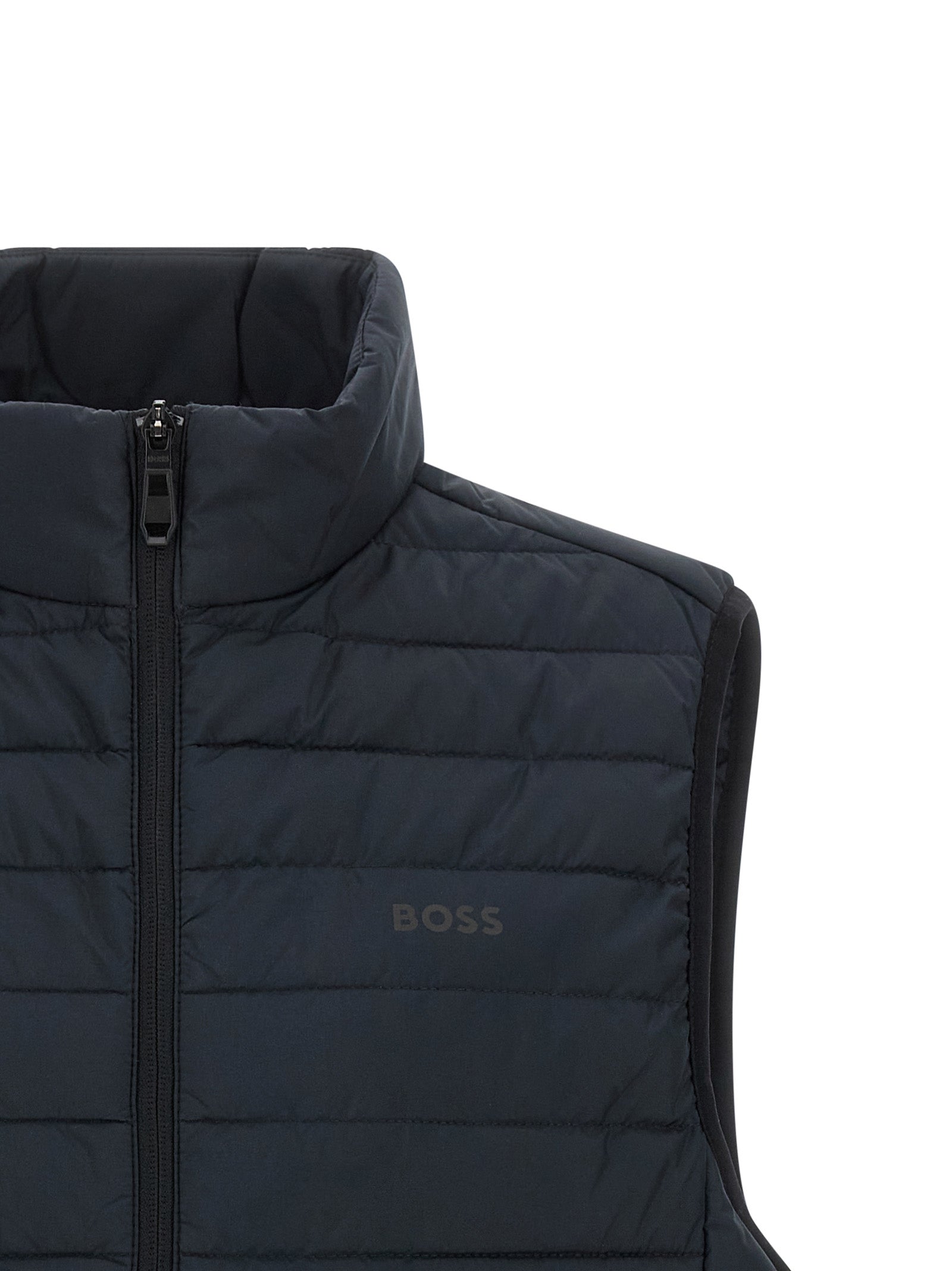 Hugo Boss Blue Sleeveless Jacket