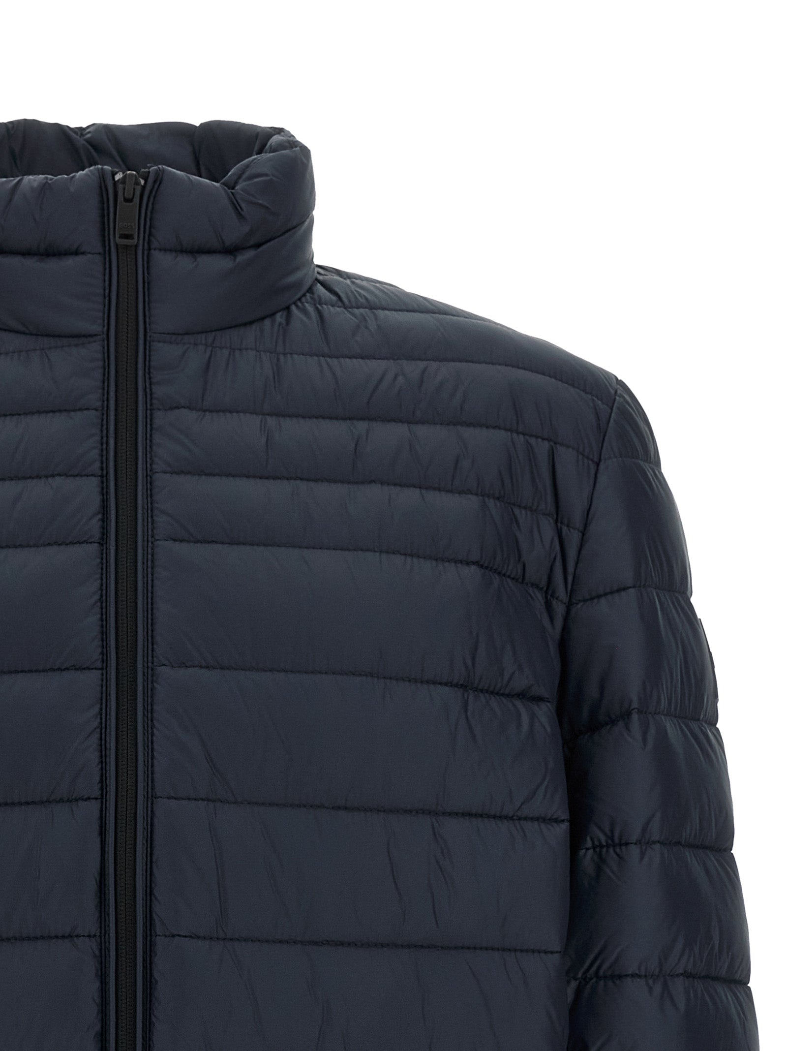 Hugo Boss Blue Full-Length Jacket