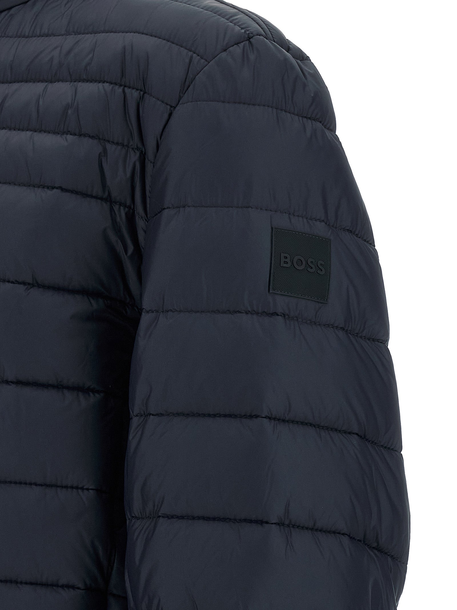 Hugo Boss Blue Full-Length Jacket