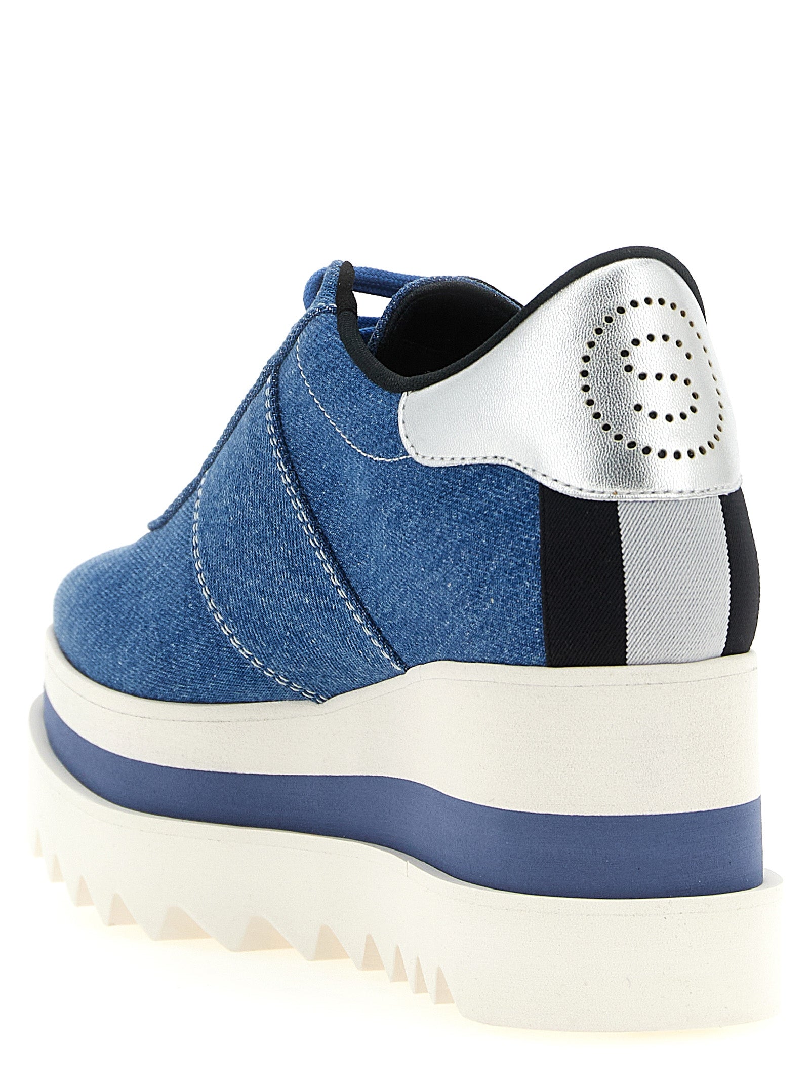 Stella McCartney Blue EVA Wedge Sneakers