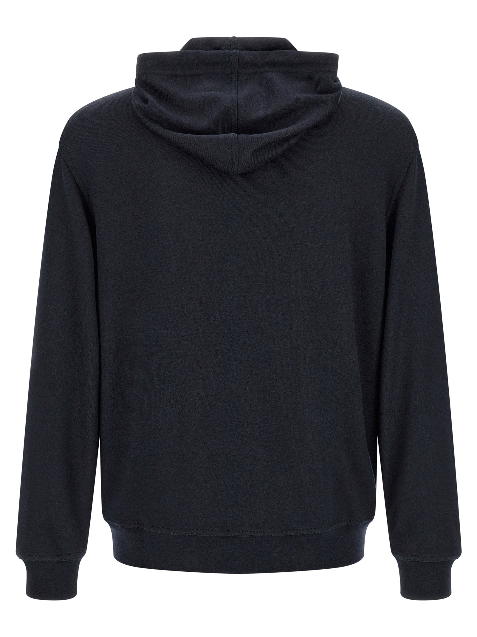 Brunello Cucinelli Blue Cashmere Sweatshirt