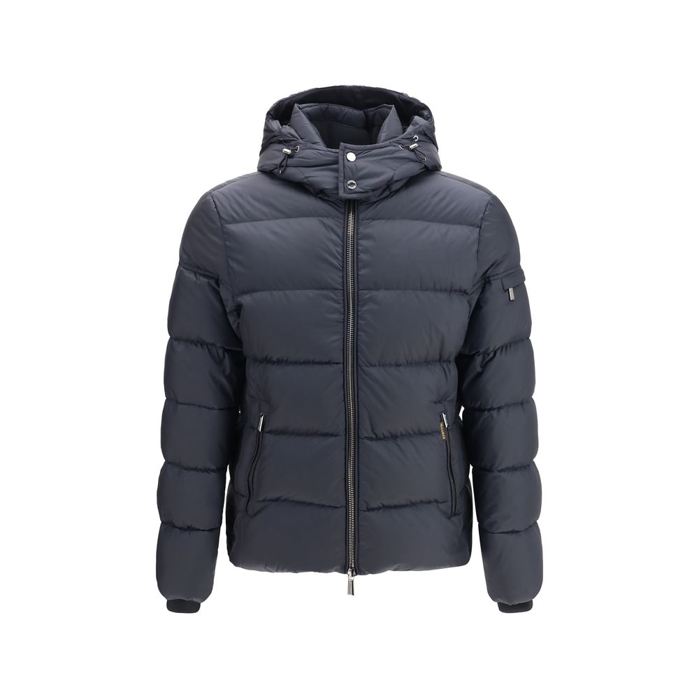 MooRER Blue Full-Length Jacket
