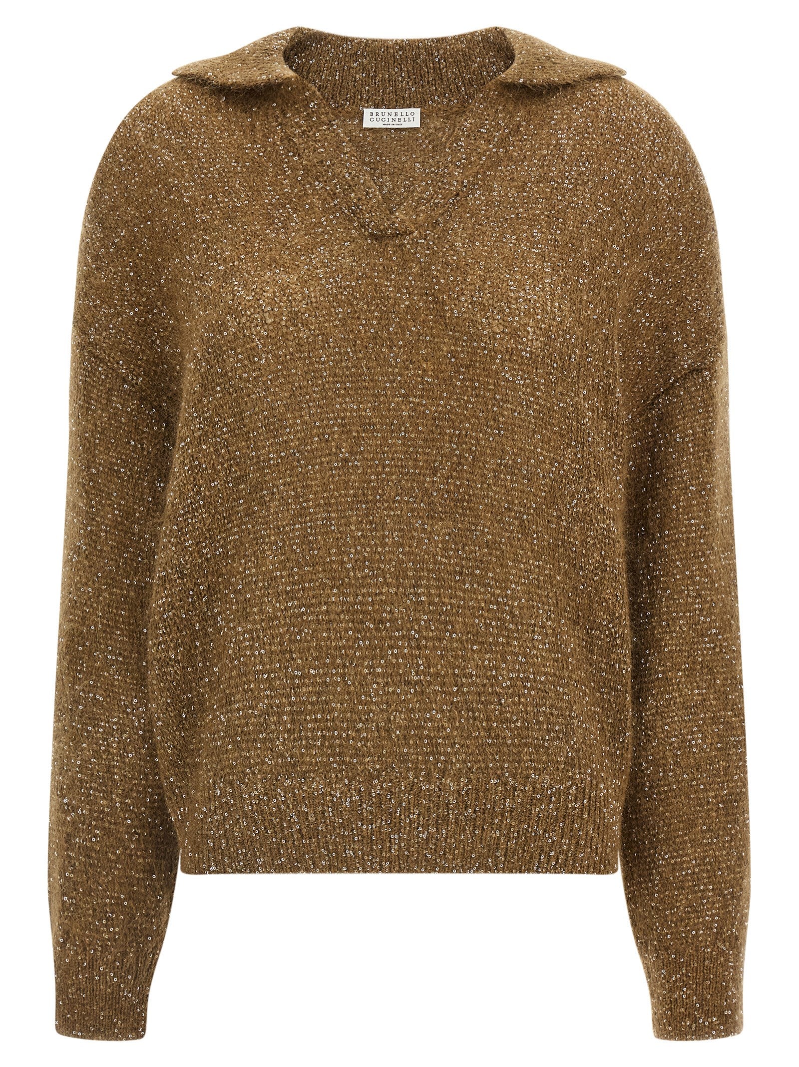Brunello Cucinelli Brown Polo Shirt
