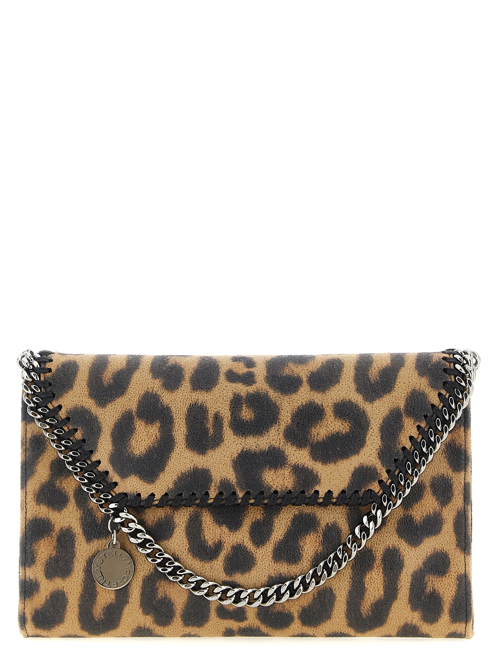 Stella McCartney Brown Clutch Bag
