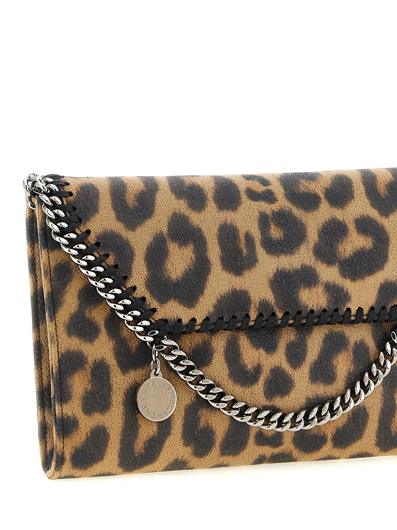 Stella McCartney Brown Clutch Bag