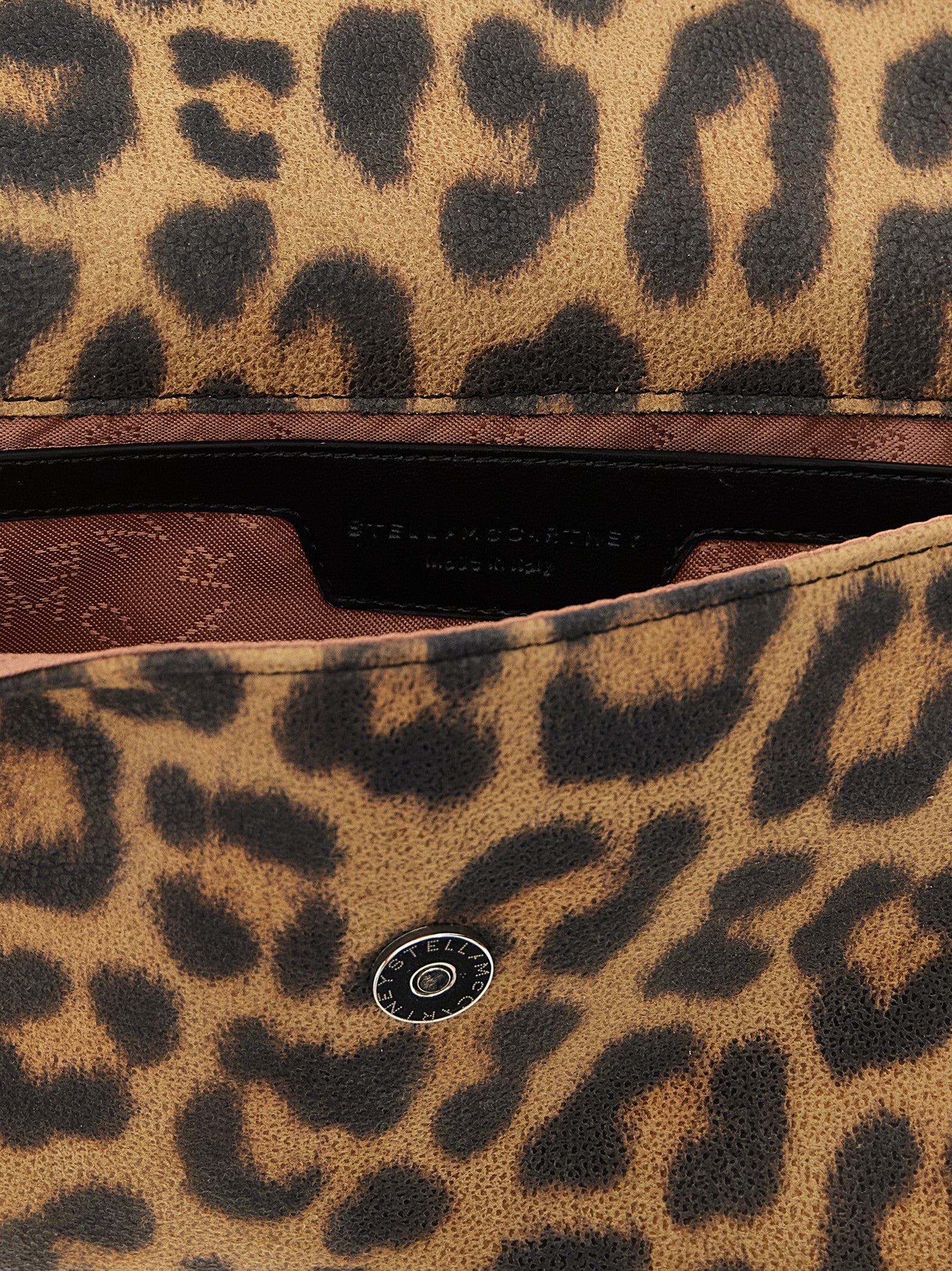 Stella McCartney Brown Clutch Bag