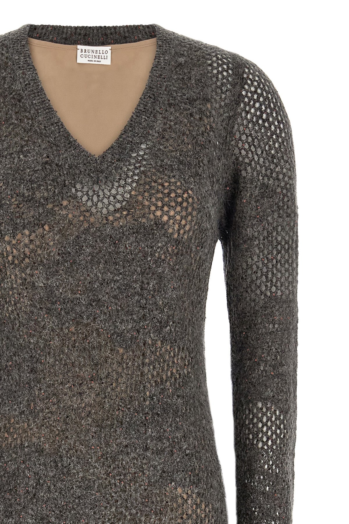 Brunello Cucinelli Gray Casual Dress