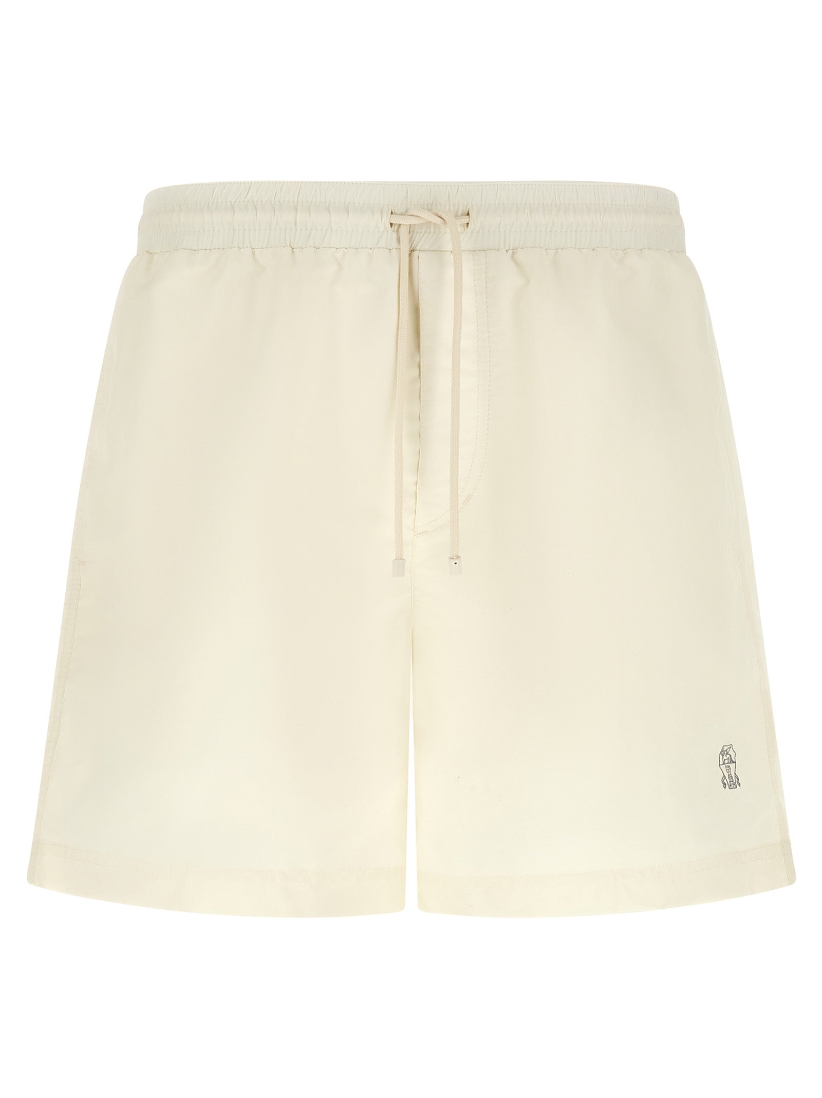 Brunello Cucinelli White Swim Shorts
