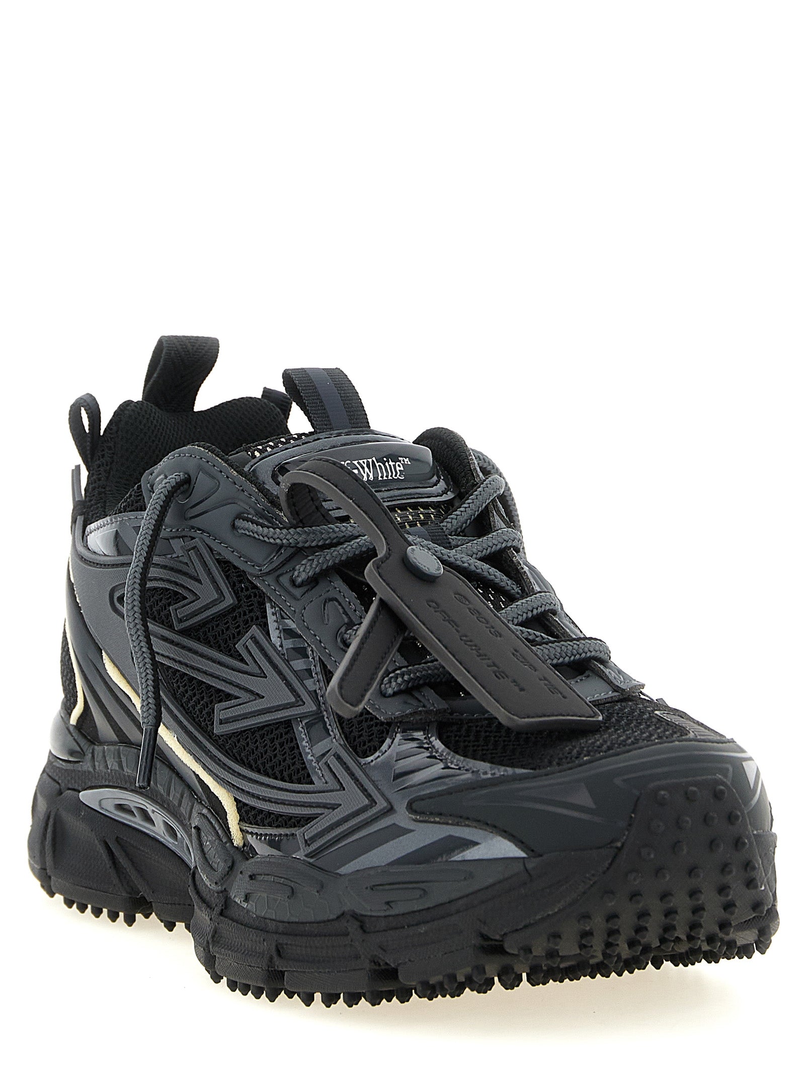 Off-White Black Athletic Sneakers