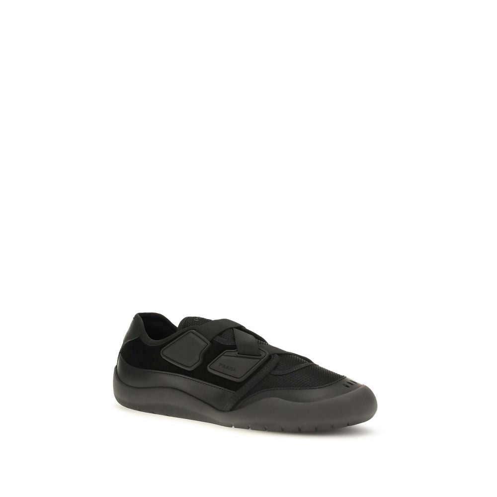 Prada Black Low Top Sneakers