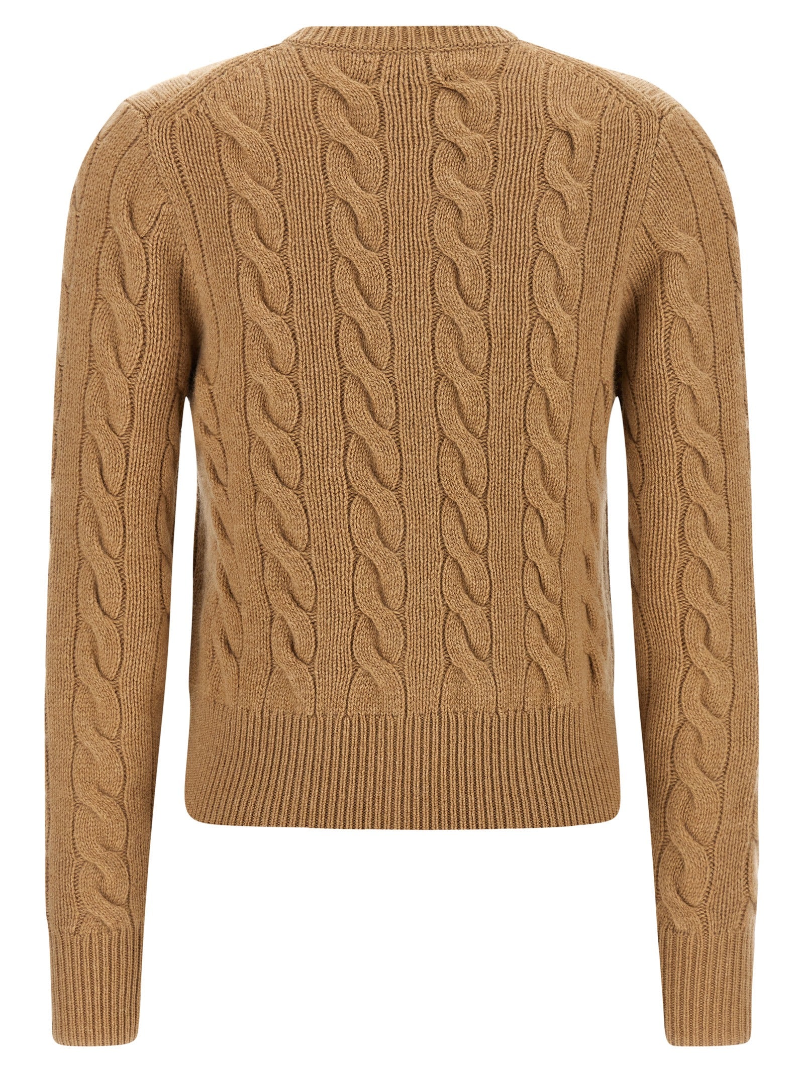 Polo Ralph Lauren Beige Wool Cardigan