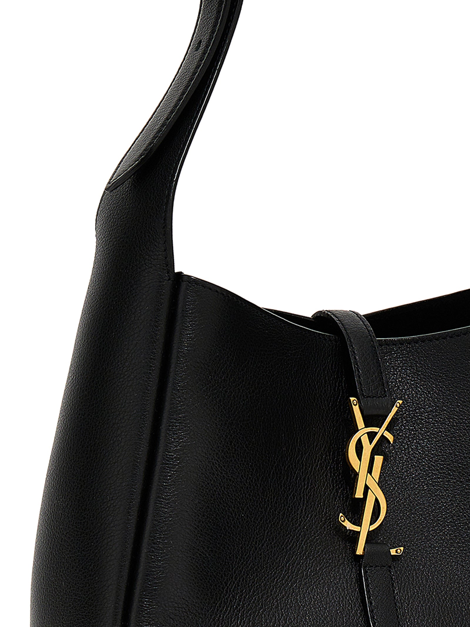 Saint Laurent Black Calfskin Shoulder Bag