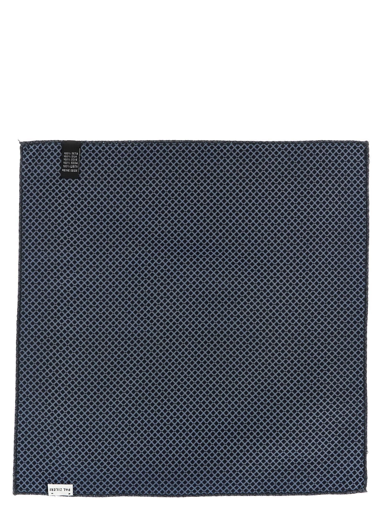 Pal Zileri Blue Silk Foulard