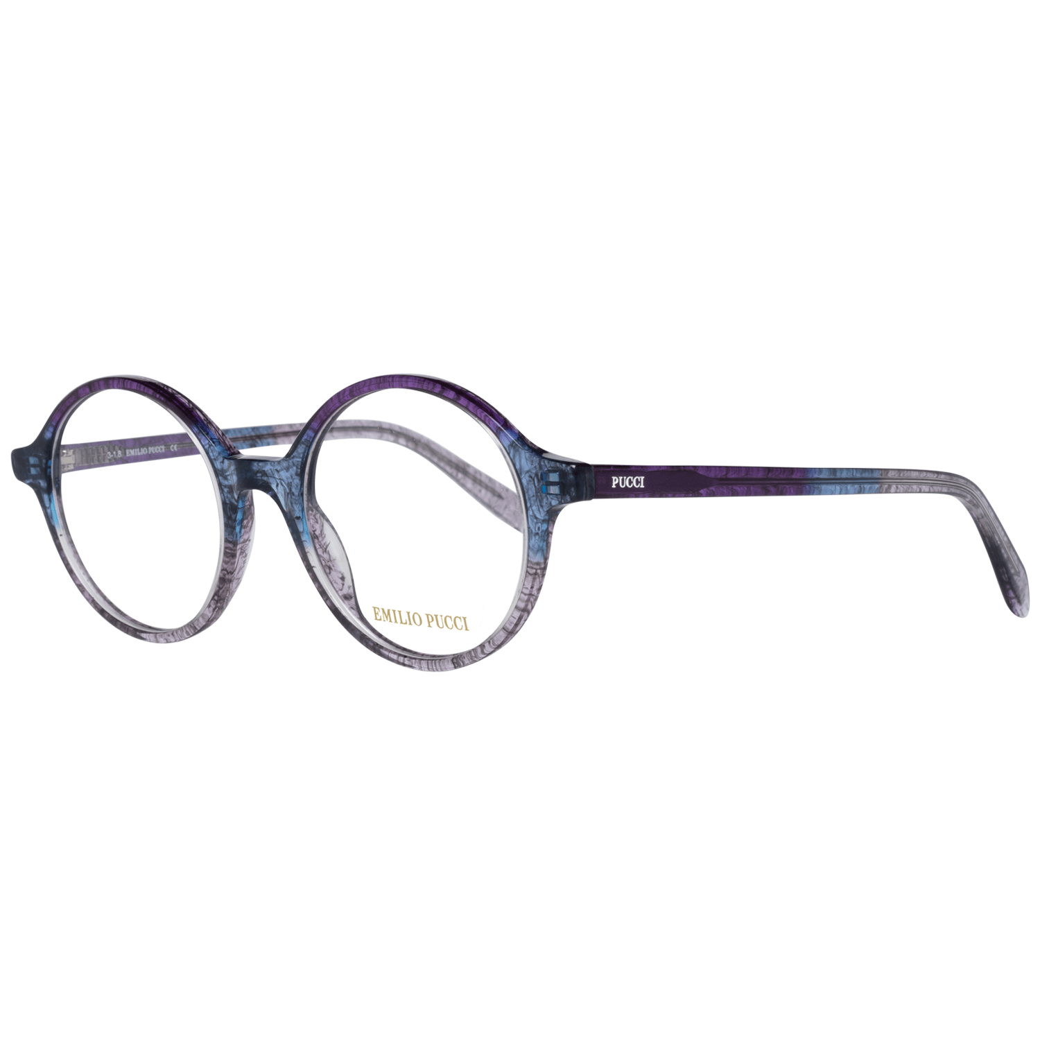 Emilio Pucci Purple Plastic Glasses (Frames)