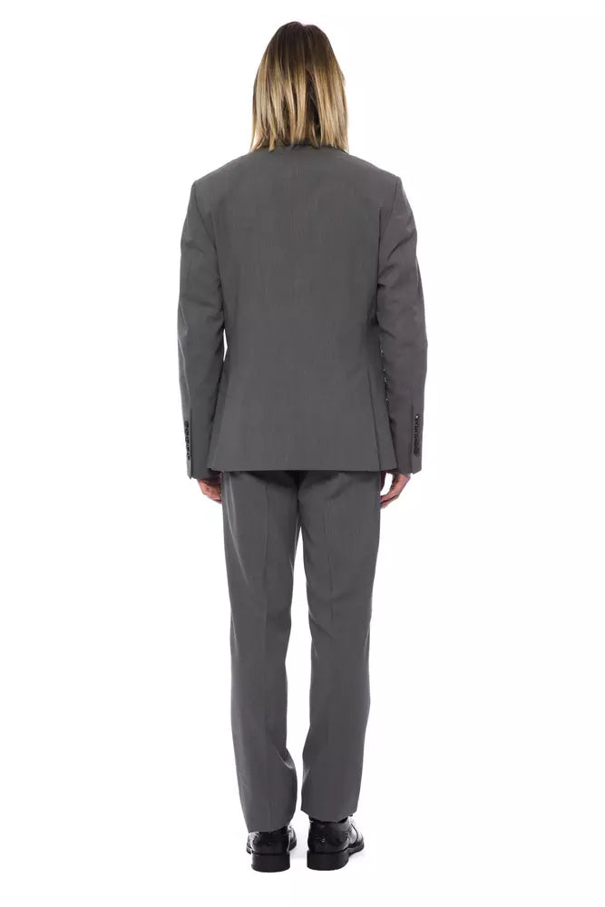 Billionaire Italian Couture Gray Wool Men's Blazer