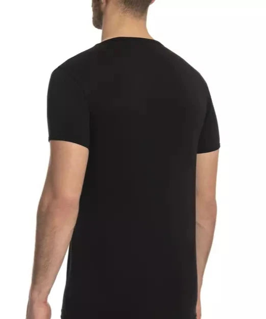 Cavalli Class Black Cotton Men's T-Shirt