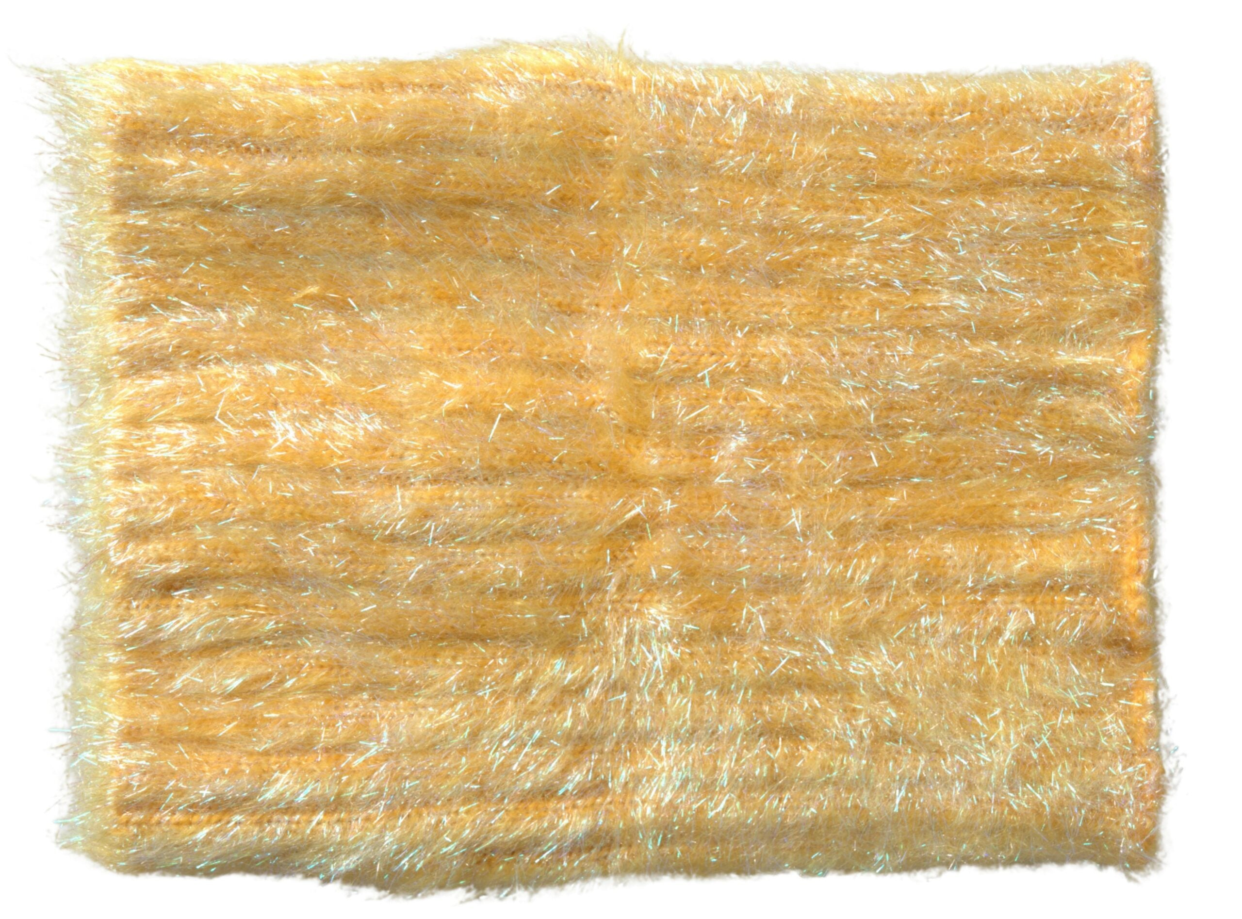 Écharpe tour de cou Dolce & Gabbana en polyester et mohair jaunes