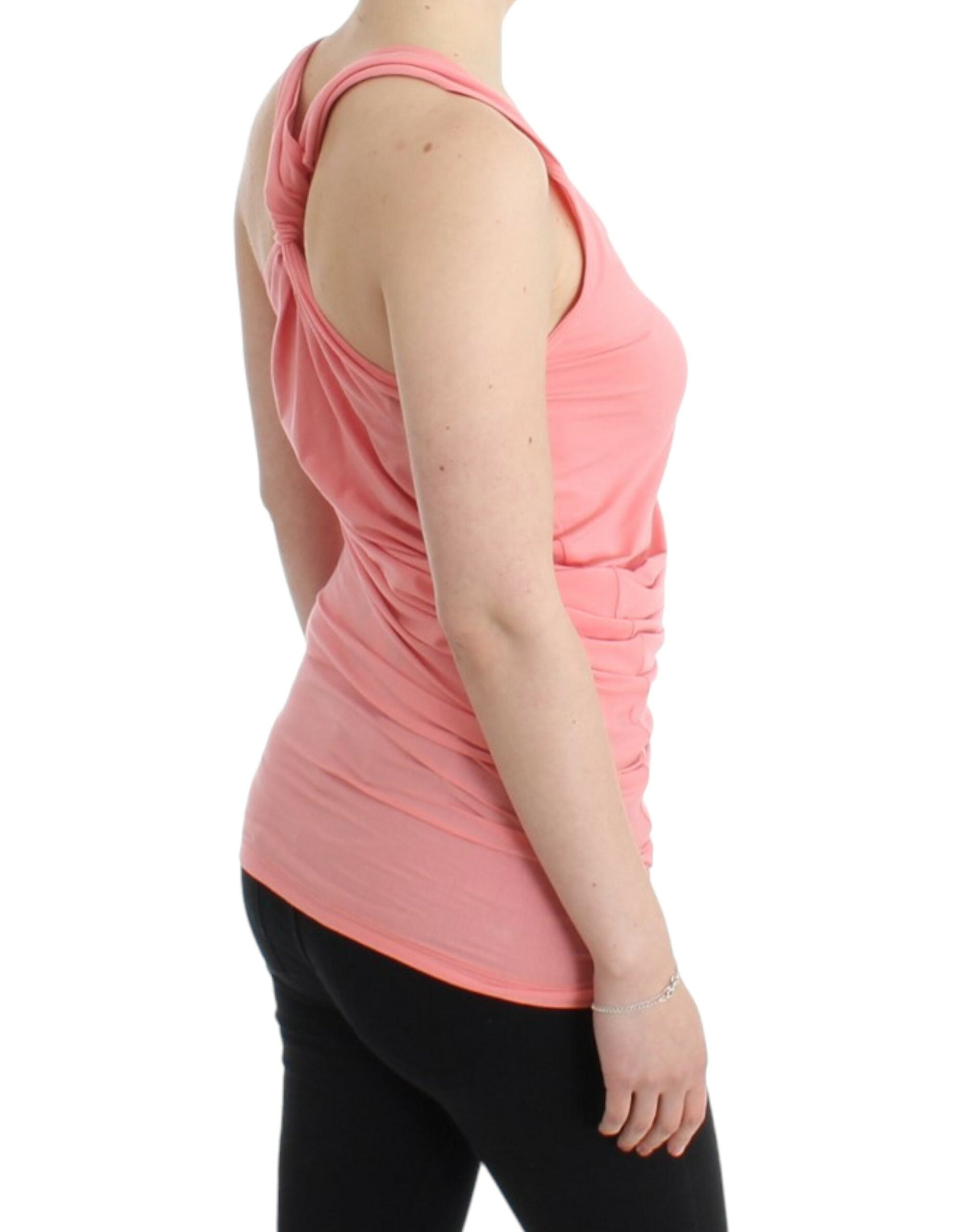 Cavalli rosa Baumwoll-Tanktop